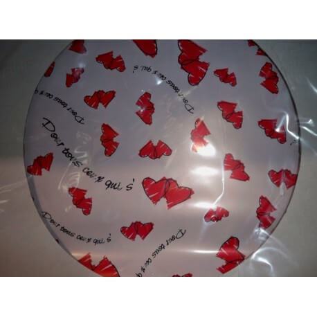 BLONDA CORAZONES 68 CM X 50 UND