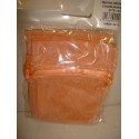 BOLSA ORGANZA SALMON 7.5 CM X 10 CM UN ID