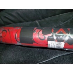 BOBINA CELOFAN POLIMAT ROJO/NEGRO 80 CM X 50 MTX 4