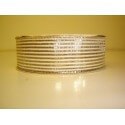 CINTA COTON BEIG DORADA 3 CM MIL RALLAS