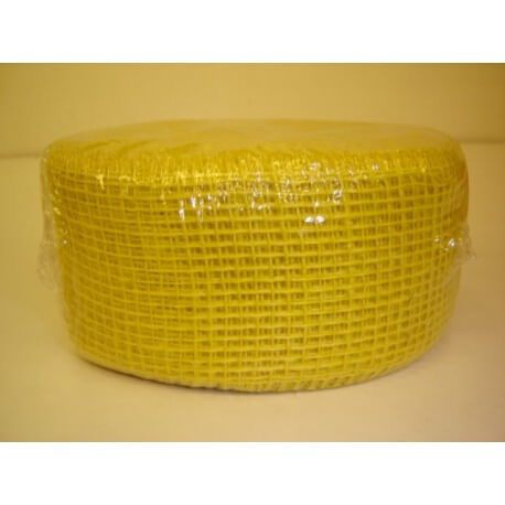 CINTA DECO YUTE AMARILLO