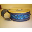 CINTA DOBLE CARA AZUL