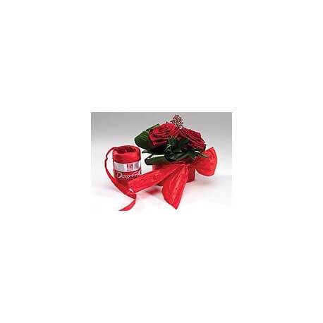 CINTA DECOFIOK ROJO 50 M