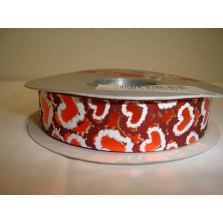 CINTA CORAZON WOODY (19 mm x 50 m)