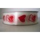 CINTA AMOUR BLANCO/ ROJO (34 mm x 100 m)