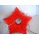 ESTRUCTURA ESTRELLA ROJA (25 cm x 6 unds)