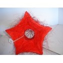ESTRUCTURA ESTRELLA ROJA (25 cm x 6 unds)