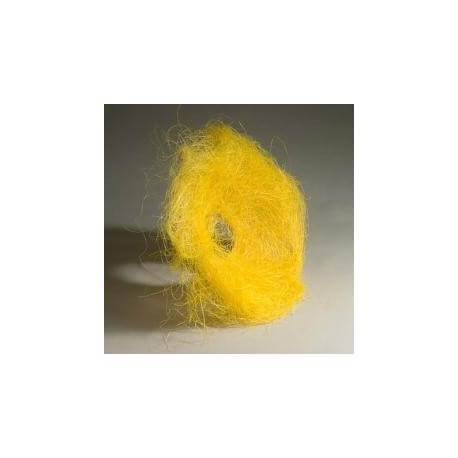 ESTRUCTURA SISAL AMARILLO (30 cm x 5 unds) 