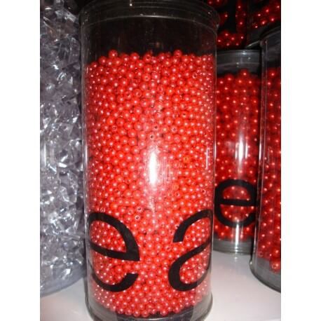 PERLA ROJA 4 mm