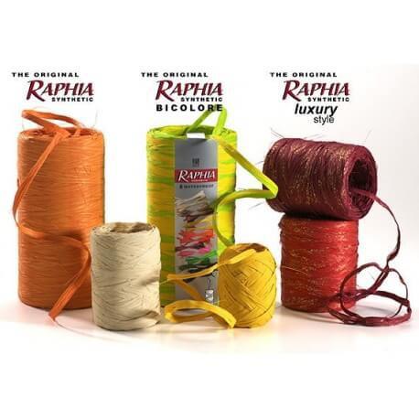 RAFIA SINTETICA ROSA 200 M
