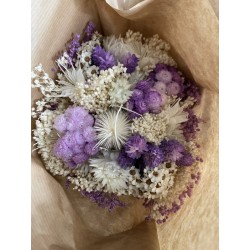 BOUQUET FLOR SECA FANTASY LILA