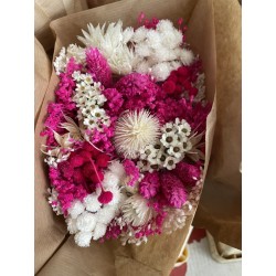 BOUQUET FLOR SECA FANTASY FUCSIA