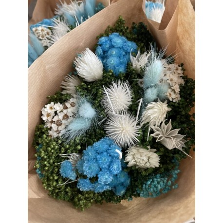 BOUQUET FLOR SECA FANTASY AZUL