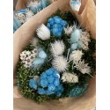 BOUQUET FLOR SECA FANTASY AZUL